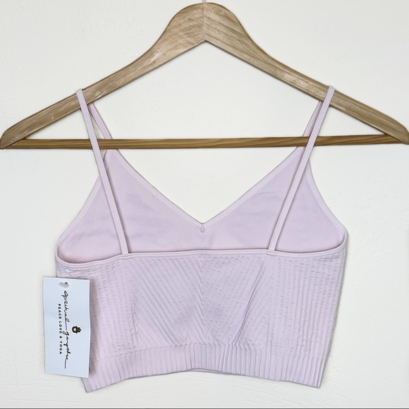 Spiritual Gangster | NWT Row Seamless Active Crop Brami Top - Picture 3 of 5